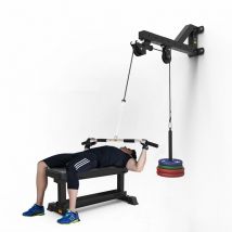 Home Gym Fitness Kabel Maschine Anhänge Workout Trizeps Bizeps Riemens cheibe System Ruder geräte Dropdown-Trainer