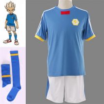 Inazuma Eleven Cosplay Gouenji Shuuya Fußball Uniform Hemd Jersey Shorts Halloween Anime Cosplay