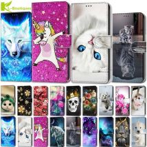 Für iPhone SE 2020 Hülle Leder Flip Cover für iPhone 11 Pro XS Max XR XXS 6 6S 7 8 Hüllen magnetische Brieftasche bemalte Handyhülle