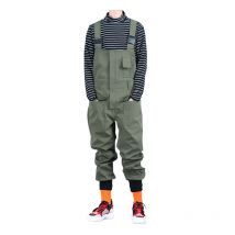 Sokotoo Herren-Cargo-Jogginghose mit Taschen, Latzhose, lockere Hip-Hop-Overalls mit elastischer