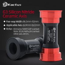 Movimento centrale k5 PF4124 BB86 BB92 per Shimano/SRAM GXP Pressfit 41mm larghezza 86.5-92 cuscinetto ceramico 24mm guarnitura parti bici