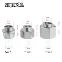 5/10pc 3D drucker Openbuilds Exzentrische Spacer V Rad Exzentrische Säule isolation Schraube mutter V-Slot bohrung 5MM DIY teile