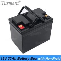 Turmera 12V 33Ah Batterie Lagerung Box für 3,2 V 32700 Lifepo4 Batterie gelten für Solar Power System und Unterbrechungsfreie power Liefern EINE