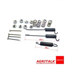 Set von quellen kit für bremse schuhe für klein rädern loader wie ZL12, teil nummer: