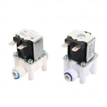 NC 1/4 "Schnellzugriffs-Elektromagnetventil DC 12 V DC 24 V Wasser-Lufteinlass-Geschwindigkeitsschalter Wasserreiniger Waschmaschinenausgabe