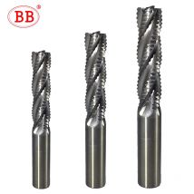 BB Schruppen Ende Mühle HSS Schneider 4 Flöte 5mm bis 45mm Sägeblatt Metall Bearbeitung Zoll & Iso 6mm 8mm 10mm 12mm 16mm