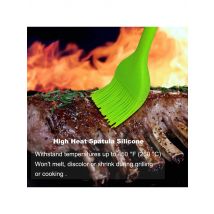 WALFOS Pastry Brushes-BBQ Cake Oil Brush For Barbecue Grill -Heat Resistant Silicone Basting Brushes For Cooking Kitchen Brush