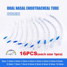 Endotracheal Tube with Cuff Disposable Endotracheal Intubation ID 2.5-10mm Veterinary Equipment