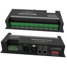 30 Kanal RGB Dmx512 Decoder Led Streifen Dmx Controller 60A Dmx Dimmer PWM Treiber Eingang DC12-24V 30CH Bühnenbeleuchtung