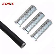 30 stücke Aluminium Sitz Welle Pfeilspitze Anschlüsse Fit ID 5.8/6.2/7.6/8,8mm Einsatz Carbon Welle bogenschießen Schraube Broadhead Adapter