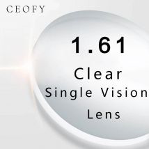 CEOFY 1.61 indeks okulary korekcyjne krótkowzroczność marka soczewki przezroczyste okulary twarde, odporne na zarysowania asferyczne soczewki optyczne