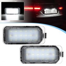 Oświetlenie tablicy rejestracyjnej LED do Ford Jaguar XJ XF Fiesta Focus S-MAX Grand C max Mondeo