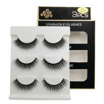 3 pairs 20 styles 3D Faux Mink Hair Soft False Eyelashes Fluffy Wispy Thick Lashes Handmade Soft Eye Makeup Extension Tools