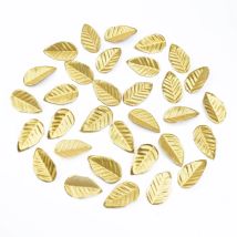 40/80 stücke Künstliche Pflanzen Goldene blätter Weihnachten Craftssilk blatt Hause Raum Dekoration Hochzeit kränze großhandel diy Geschenk Prop
