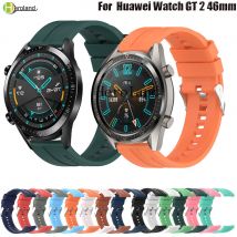 22MM Silikonowy pasek do zegarka Huawei Watch GT 1 GT 2 46mm Inteligentna opaska na nadgarstek do bransoletki Polar Grit X / Vantage M WirstStrap