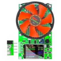 DL24 150W 2.4 "DC USB Tester Carico elettronico 18650 Capacità batteria per auto Monitor Scarica Carica Misuratore di potenza Checker