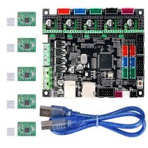 MKS Gen L V1.0 3D-Drucker, integrierter Mainboard-Controller, Leiterplatte, kompatibel mit Ramps1.4/Mega2560 R3 mit A4988-Motortreiber