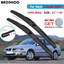 Pióro wycieraczki samochodowej do Seat Toledo MK2 21 "+ 18" 1999-2004 Auto wycieraczki przedniej szyby pióra do mycia okien Fit U ramiona hakowe