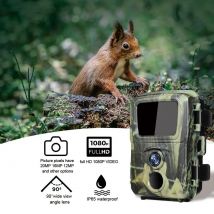 Mini Trail Hunting Camera Wild Hunter Cam Mini600 20MP 1080P Telecamere per animali selvatici Visione notturna Foto trappole Sorveglianza