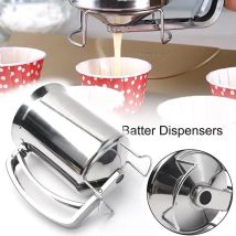 Handheld Pfannkuchen Teig Dispenser Ohne Deckel Edelstahl Professionelle Teig Trichter Küche Werkzeug Für Backen Kuchen Cupcakes
