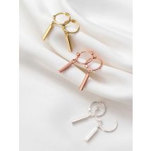 La Monada Stick Hoop Earrings For Women Silver 925 Fine Women Earrings Jewelry Hoop Earrings 925 Sterling Silver Women Circle