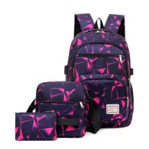 3 teile/satz Männliche rucksäcke hohe schule taschen für frauen 2024 jungen eine schulter große student reisetasche männer schule rucksack mochila