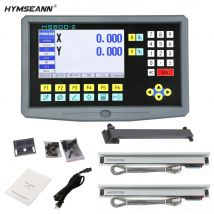 Drehmaschine, Fräsen, 9 Sprachen, 2 Achsen, LCD-DRO, digitale Anzeige, AC220 V/110 V und 2 Stück,
