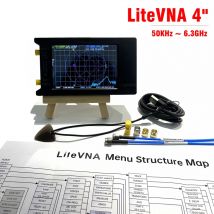 Neuer LiteVNA-64 50KHz ~ 6,3GHz LiteVNA 3,95" Touchscreen Vektor Netzwerkanalysator HF VHF UHF