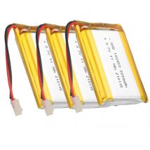 103450   3000 mAh Lipo-Polymer-Lithium-Akku für GPS-Navigator GPS MP5 Bluetooth-Lautsprecher Headset Kamera E-Book