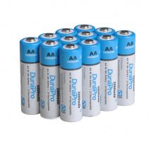 Batteria ricaricabile DuraPro AA/AAA Ni-Mh per fotocamera, calcolatrice, lettore MP3 con altoparlante telecomandato
