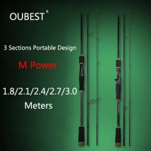 40T Carbon Angeln Locken Stange 1.8/2.1/2.4/2.7/3,0 M Spinning Rod Casting Köder gewicht 5-42g ML/MH