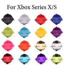 Kunststoff/Chrom Kreuz Richtung Taste Schlüssel für Xbox Serie X S Controller Gamepad Taste DPad Schlüssel Set Reparatur Teile