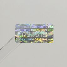 280 pezzi, adesivi antimanomissione ologramma, etichetta di tenuta di sicurezza, adesivo vuoto di garanzia, numero di serie unico, 20x10mm