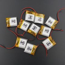 10 stücke 3,7 V 250 mAh 602020 Polymer Li Lithium Lipo Batterie Zelle Für Mp3 3D Gläser Kopfhörer Bluetooth Lautsprecher smart Uhren DIY