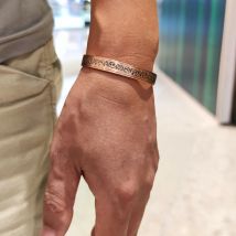 Pure Copper Magnetic Bracelet Benefits 8.3mm Adjustable Cuff High Magnet Bangles Arthritis Pain Relief  Energy Jewelry Female