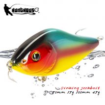 Hunthouse Salmo Slider Sinker przynęty VIB Jerkbaits 70mm 100mm zmienna tonąca Crankbaits Leurre Pesca przynęta na szczupaka