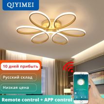 A distanza di controllo Luci di Soffitto per soggiorno camera da letto Bianco balck Colore del corpo A Casa Deco Lampada AC90-260V apparecchio di illuminazione a Casa