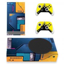 Neue Spiel Haut Aufkleber Aufkleber Cover für Xbox Serie S Konsole und 2 Controller Xbox Serie Slim Haut Aufkleber Vinyl