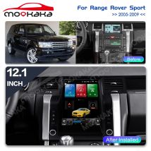 Radio con GPS para coche, reproductor Multimedia estéreo con Android 12, estilo Tesla, para Land Rover Range Rover Sport 2006, 2007, 2008