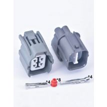 4 Pin HW Sealed Auto Connector Light Lamp Motor Socket Oxygen sensor Plug 6189-0132 6181-0073 For Toyota Camry Honda B-Series