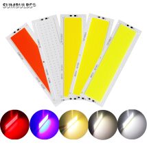 SUMBULBS 12V LED COB 12W LED Lichtquelle Streifen Glühbirne Panel Lampe Warm Natürlich Kalt Weiß Blau Farbe 120x36mm Chip LED Beleuchtung