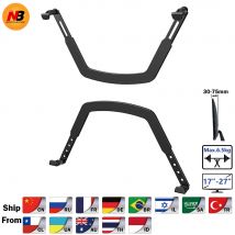 NB FP-1 Verlängerung VESA Adapter Befestigungshalterung Monitorhalter Unterstützung für 17-27 Zoll Monitore ohne Montageloch LCD-Displayhalterung