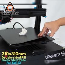C Trianglelab Artillery Sidewinder x1 Glas-Heizbett Reparatur- und Upgrade-Plan 310X310 Doppelseitig strukturiertes PEI Federstahlblech