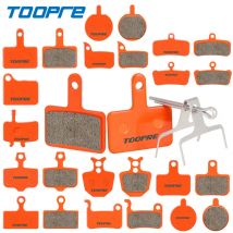 TOOPRE-MTB Bicycle Ceramic Brake Pads, Bike All Metal Heat Dissipation, Brake Pad for SHIMANO M315/M355/M375/M395/M416/M555/C900