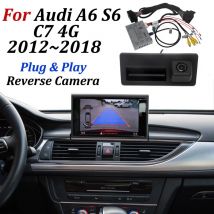 Car Parking Camera For Audi A6 S6 C7 4G 2012-2018 Original Screen / Front Rear View Backup Reverse Camera And Video Decoder