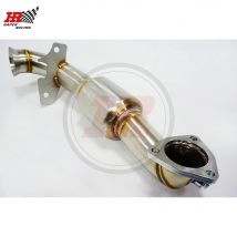 HP RACING Performance-Downpipe mit 200-Zellen-Katalysator für Mini Cooper S R56 R57 R58 R59 R60 und Peugeot 208 RCZ 2007-2014
