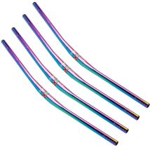 Bunte Fahrrad Lenker 31.8*800mm DH downhill Racing Bike Lenker Aufstieg Griff Bar MTB Mountain Road Bike Regenbogen lenker