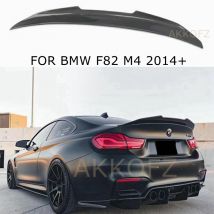Für BMW M4 F82 Coupe PSM stil carbon fiber Spoiler Auto Hinten Boot Lip Flügel 2014 +