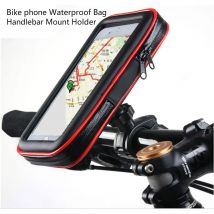 Bike Waterproof Touch Screen Case Bag Motorcycle Bicycle Phone Holder Stand For iPhone 17 16 15 14 Pro Max 13 12 11 XS 7 8 Plus