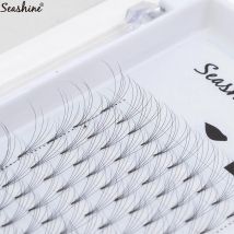 Seashine Volume 3D/4D/5D/6D Wimpern Kurzer Stiel Vorgefertigte Fächer Seide Weiche Wimpernverlängerung Falsche Nerz Einzelwimpern